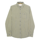 MARC O'POLO Mens Shirt Green Check Long Sleeve XS