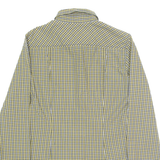 MARC O'POLO Mens Shirt Green Check Long Sleeve XS