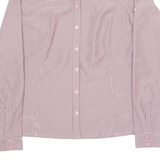 MAMMUT Mens Shirt Purple Check Long Sleeve S