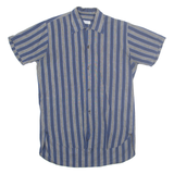 HAROLD'S Mens Shirt Grey Striped M