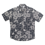 CHIEMSEE Mens Shirt Black Crazy Pattern M