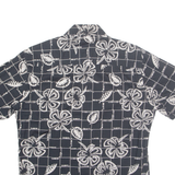 CHIEMSEE Mens Shirt Black Crazy Pattern M