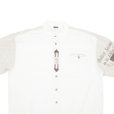 HAMMERSCHMID Mens Plain Shirt White 2XL