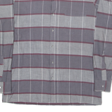 ALDO LALNI Mens Shirt Grey Check Long Sleeve M