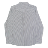 CALVIN KLEIN Slim Fit Mens Shirt Black Check Long Sleeve M