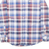 TOMMY HILFIGER Mens Shirt Blue Check Long Sleeve M