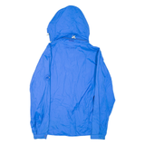MAMMUT Womens Rain Jacket Blue Hooded S
