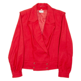 CREATIONS EDM Womens Blazer Coat Red S