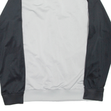 NIKE Mens Track Jacket Grey Colourblock M
