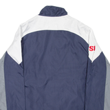 REEBOK X NFL DENVER BRONCOS Mens Track Jacket Blue USA Colourblock L