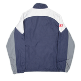 REEBOK X NFL DENVER BRONCOS Mens Track Jacket Blue USA Colourblock L