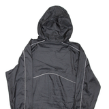 NIKE AVON Swimming And Diving PULLOVER Mens Windbreaker Jacket Black Hooded L