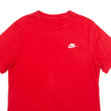 NIKE Mens T-Shirt Red M