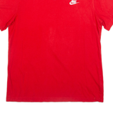 NIKE Mens T-Shirt Red M