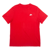 NIKE Mens T-Shirt Red M