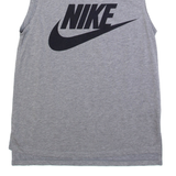NIKE Womens Vest Grey Sleeveless XS