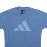 ADIDAS Womens T-Shirt Blue S