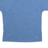 ADIDAS Womens T-Shirt Blue S