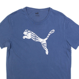 PUMA Mens T-Shirt Blue M