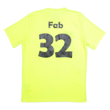 NIKE Nylon Mens Football Shirt Jersey Yellow L
