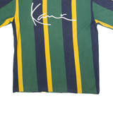 KARL KANI Striped Mens T-Shirt Green L