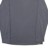 THE NORTH FACE Mens T-Shirt Grey Long Sleeve S