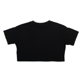 NIKE Cropped Womens T-Shirt Black M
