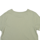 LEVI'S Cropped Womens T-Shirt Green M
