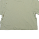 LEVI'S Cropped Womens T-Shirt Green M