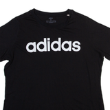 ADIDAS Mens T-Shirt Black L