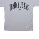 TOMMY JEANS Mens T-Shirt Grey S