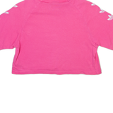 ADIDAS ORIGINALS Cropped Womens T-Shirt Pink UK 6