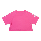 ADIDAS ORIGINALS Cropped Womens T-Shirt Pink UK 6