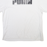 PUMA Mens T-Shirt White XL