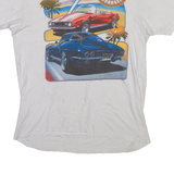 GM Chevrolet Mens T-Shirt White USA L
