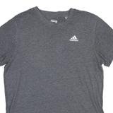 ADIDAS Mens T-Shirt Grey USA L