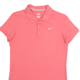 NIKE Mens Polo Shirt Pink M
