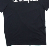 CHAMPION Mens T-Shirt Black S