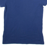 CONVERSE Womens T-Shirt Blue XXS