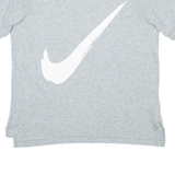 NIKE Womens T-Shirt Grey M