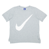 NIKE Womens T-Shirt Grey M