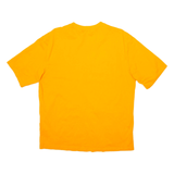 ADIDAS Womens T-Shirt Orange UK 8