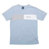 CHAMPION Mens T-Shirt Blue 2XL