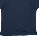 BOSS Mens T-Shirt Blue L