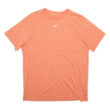 NIKE Mens T-Shirt Pink XS