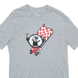 NIKE Mens T-Shirt Grey M