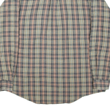 NAUTICA Mens Shirt Green Check Long Sleeve XL