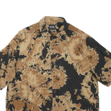 ONLY & SONS Relaxed Mens Shirt Black Crazy Pattern L