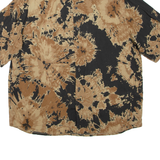 ONLY & SONS Relaxed Mens Shirt Black Crazy Pattern L