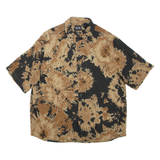 ONLY & SONS Relaxed Mens Shirt Black Crazy Pattern L